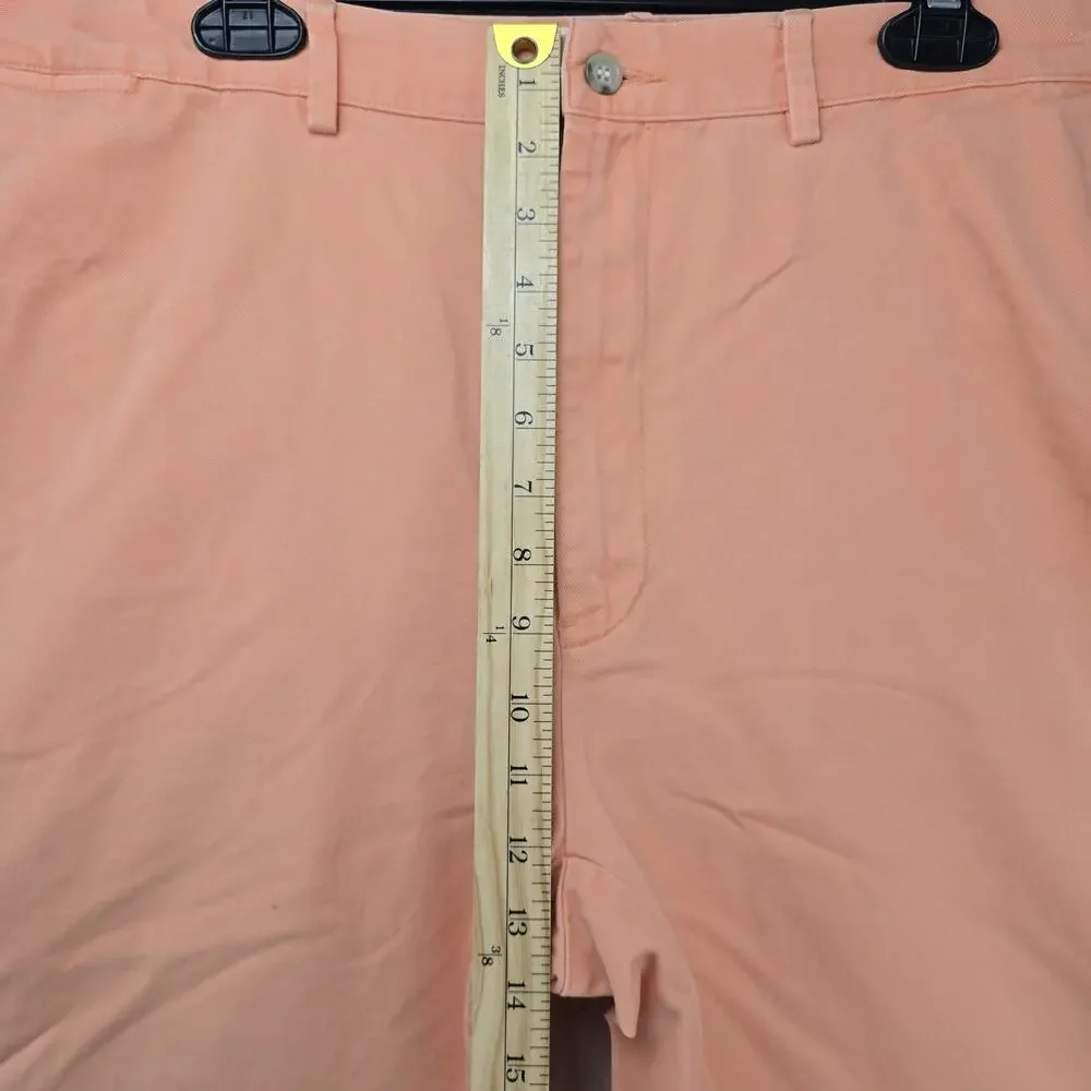 Vintage Polo Ralph Lauren Pants Mens 42x30 Peach Classic Twill Trousers 90s Y2K